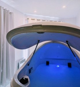 Espace bains flottants au Pür Détente et Spa, Sorel-Tracy