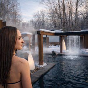 Les 5 bienfaits insoupçonnés du thermalisme en hiver Spa PÜR DÉTENTE à Sorel-Tracy en Montérégie, station thermale et soins de détente au Québec.